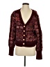 LoveShackFancy Burgundy Cardigan Size S - photo 1