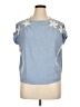 Aaeda Blue Pullover Sweater Size XL - photo 1