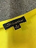Shinestar 100% Polyester Yellow Short Sleeve Blouse Size M - photo 7