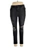 ASOS Design Hearts Black Jeans Size 34 waist - photo 1