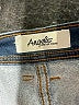 Angels Chevron-herringbone Blue Jeans Size 20 - photo 4