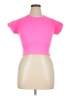 JoyLab Pink Short Sleeve Turtleneck Size XL - photo 1