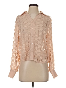 Adrianna Papell Long Sleeve Blouse
