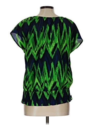 MICHAEL Michael Kors Short Sleeve Blouse (view 2)