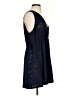 J Valdi Blue Sleeveless Blouse Size S - photo 4
