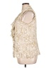 AK Anne Klein 100% Polyester Ivory Sleeveless Blouse Size 16 - photo 5