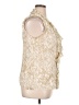 AK Anne Klein 100% Polyester Ivory Sleeveless Blouse Size 16 - photo 4