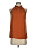 Elan 100% Polyester Orange Sleeveless Blouse Size S - photo 1
