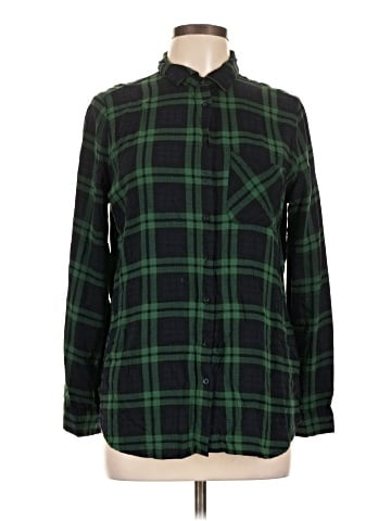Polly & Esther Long Sleeve Button-Down Shirt (view 1)