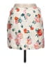 Stradivarius Floral Ivory Casual Skirt Size 10 - photo 2