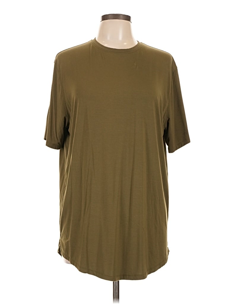 Pre-owned Assorted Brands Short Sleeve T-shirt In Brown