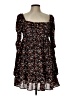 Mi ami 100% Polyester Black 3/4 Sleeve Top Size L - photo 1