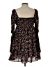 Mi ami 100% Polyester Black 3/4 Sleeve Top Size L - photo 2