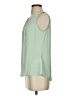 DKNY 100% Polyester Green Sleeveless Blouse Size S - photo 5