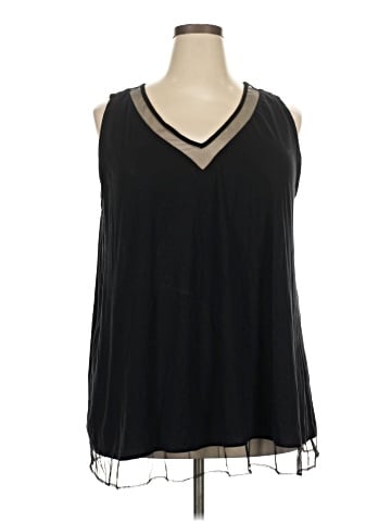 Lane Bryant Sleeveless T-Shirt (view 1)
