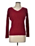 Talbots Outlet 100% Cotton Burgundy Pullover Sweater Size L - photo 1