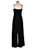 Lush 100% Polyester Solid Black Jumpsuit Size S - photo 2