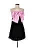 Altar'd State 100% Polyester Color Block Black Pink Cocktail Dress Size M - photo 1
