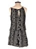 BCX 100% Rayon Graphic Black Romper Size S - photo 2