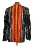 FARM Rio 100% Linen Print Orange Blazer Size S - photo 2