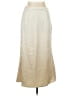 Unbranded 100% Polyester Solid Ivory Formal Skirt Size L - photo 1