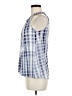 Saint Tropez West Blue Sleeveless Blouse Size M - photo 5