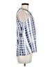 Saint Tropez West Blue Sleeveless Blouse Size M - photo 4