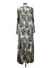 Chico's Paisley Gray Casual Dress Size Lg (2) - photo 2