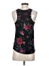 Mudd Black Sleeveless T-Shirt Size XS - photo 2