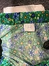 Unbranded Paisley Green Skirt Size 12 - photo 3