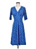 Chaps Blue Casual Dress Size S - photo 1