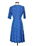 Chaps Blue Casual Dress Size S - photo 2