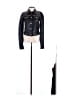Rebecca Minkoff 100% Leather Black Leather Jacket Size XXS - photo 1
