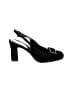 Via Spiga 100% Leather Black Heels Size 7 - photo 1