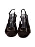 Via Spiga 100% Leather Black Heels Size 7 - photo 2