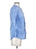 Boden 100% Cotton Blue 3/4 Sleeve Button-Down Shirt Size 2 - photo 4