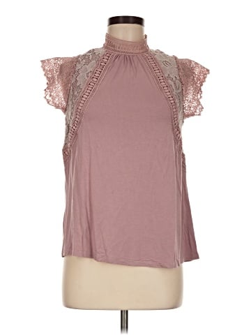 Cable & Gauge Short Sleeve Top (view 1)