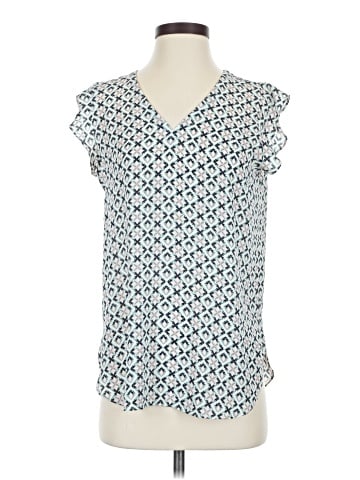 Ann Taylor LOFT Short Sleeve Blouse (view 1)
