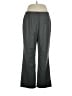 Escada Chevron-herringbone Gray Wool Pants Size EU 46 / US 16 - photo 1