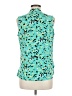 Liz Claiborne Teal Sleeveless Blouse Size M - photo 2