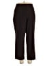 Kim Rogers Solid Black Dress Pants Size 16 - photo 1