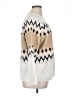 Ann Taylor Chevron-herringbone Ivory Pullover Sweater Size XL - photo 4