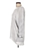 Joh 100% Rayon Silver 3/4 Sleeve Top Size L - photo 5