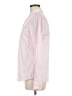 J. McLaughlin Stripes Pink Long Sleeve Button-Down Shirt Size 8 - photo 5