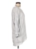 Joh 100% Rayon Silver 3/4 Sleeve Top Size L - photo 4