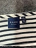 Kaari Blue 100% Rayon Stripes White Long Sleeve Blouse Size XS - photo 7