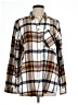 Express Plaid Yellow Long Sleeve Button-Down Shirt Size L - photo 1