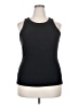 INC International Concepts Black Sleeveless Top Size XXL - photo 1