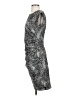 Ann Taylor Animal Print Silver Cocktail Dress Size 2 - photo 5
