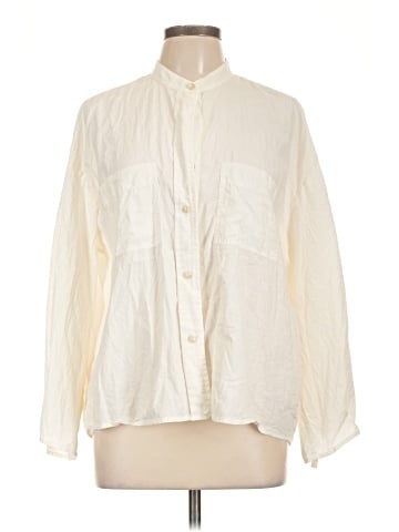 Vince. Long Sleeve Button-Down Shirt (view 1)